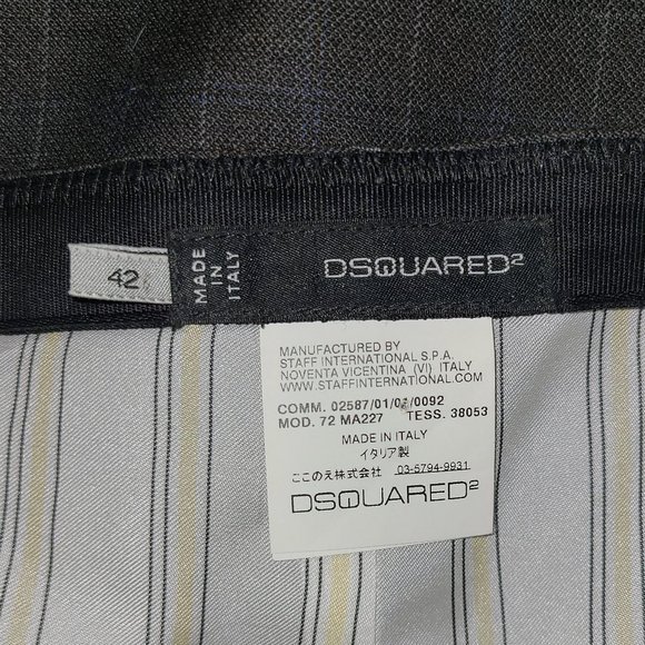 DSQUARED2 Lana Wool Pencil Skirt, Size 42 IT, 6 US - Picture 4 of 5